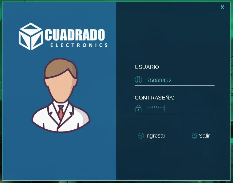 Inicio de sesión
