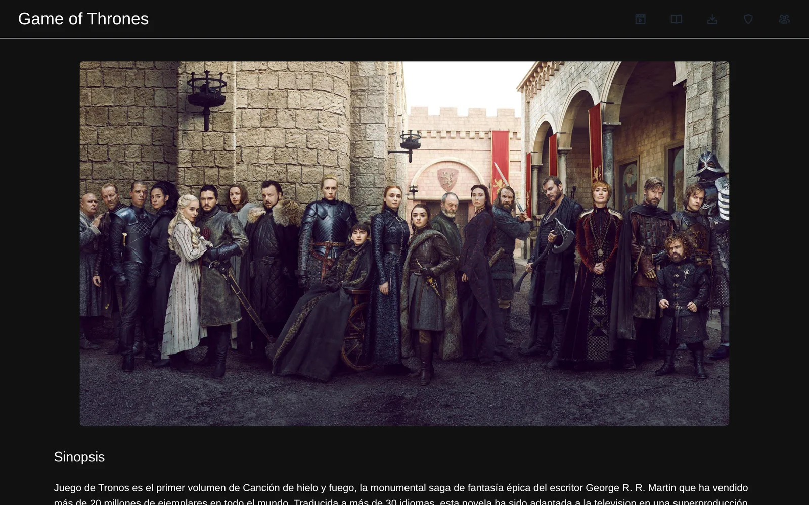 Game of Thrones Hub